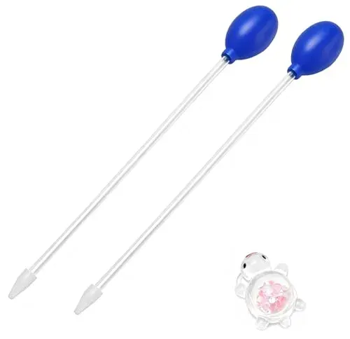 Pipette de nourrissage aquarium 30 cm pour coraux et crevettes