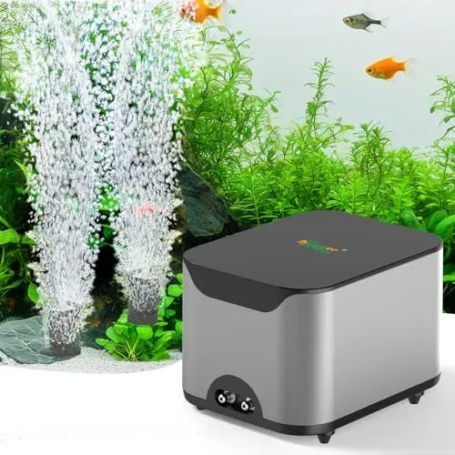 Pompe à air hygger 10 W double sortie pour aquarium