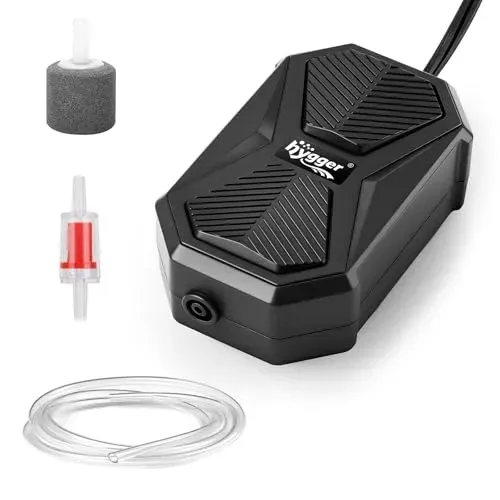 Pompe à air hygger HG242 2,5 W pour bac jusqu'à 45 l
