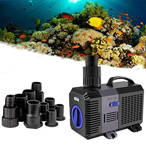 Pompe de bassin et aquarium YAOBLUESEA 5200 l/h