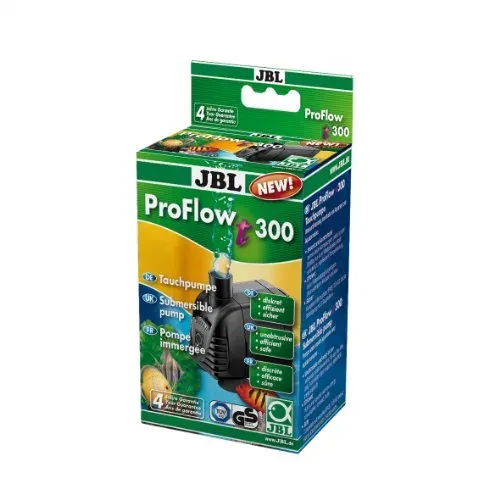Pompe immergée JBL Proflow T300, débit 80 à 300 l/h