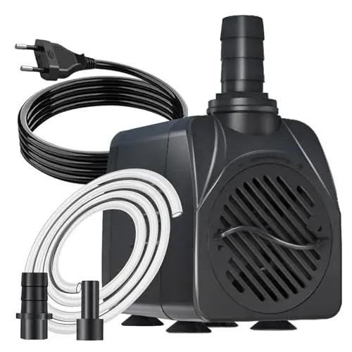 Pompe submersible Knifel 10 W, débit 600 l/h, ultra silencieuse
