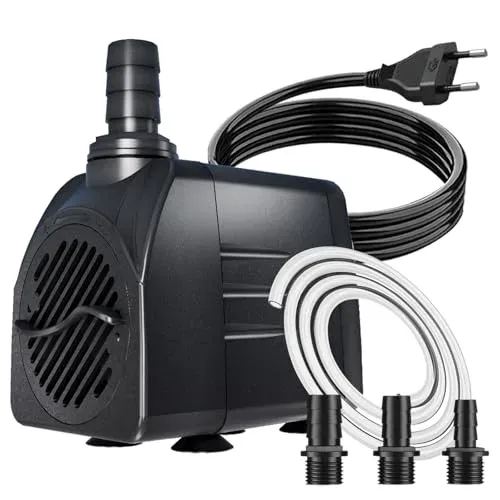 Pompe submersible Knifel 25 W pour aquarium d'eau douce