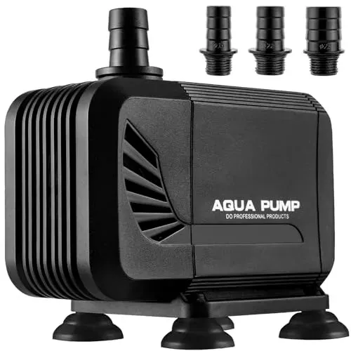 Pompe submersible LIFERUN 40 W, 3000 l/h avec 3 buses