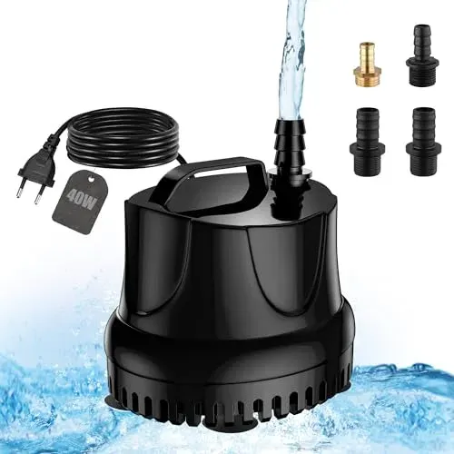 Pompe submersible Lnicez 40 W, débit 3000 l/h