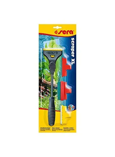 Raclette de vitres Sera Scraper pour aquarium avec 3 outils