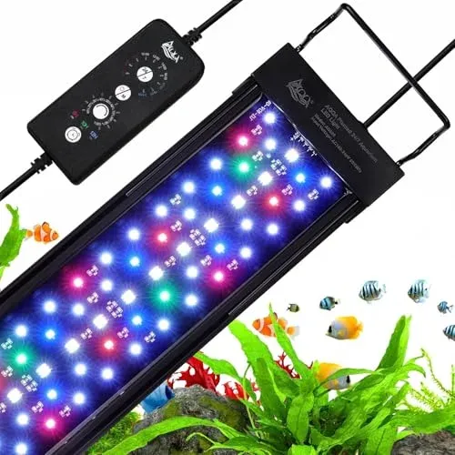 Rampe LED AQQA 36 W spectre complet pour aquarium planté