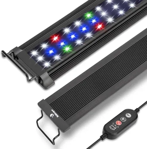 Rampe LED fishkeeper FK012 45W pour aquarium 85-114 cm