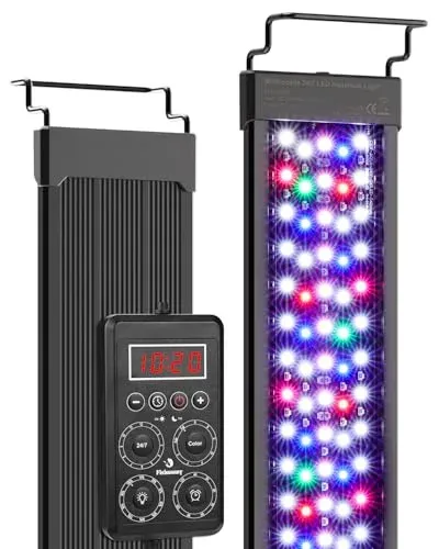 Rampe LED Fishnanny RGB spectre complet pour aquariums de 30 à 140 cm