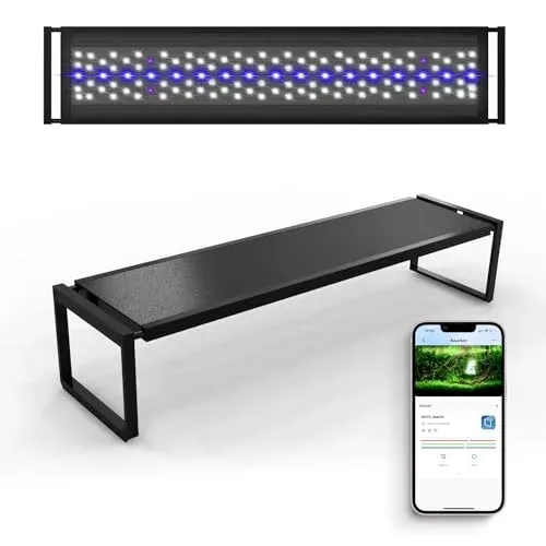 Rampe LED FZONE 60 W spectre complet pour bac de 90 à 110 cm