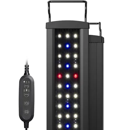 Rampe LED NICREW SlimLED Plants 45 à 60 cm