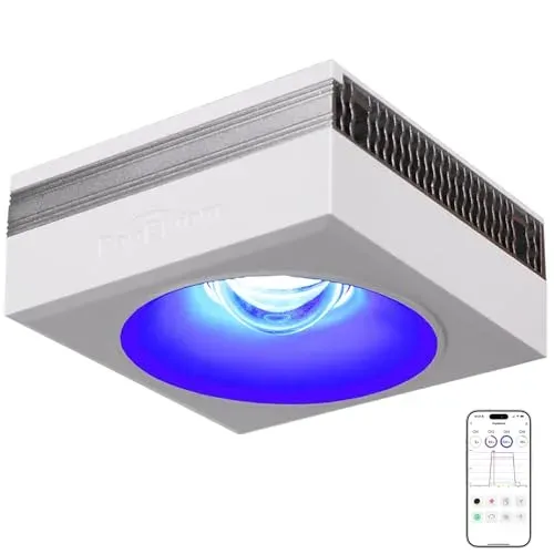 Rampe LED PopBloom RL90 WiFi 100 W pour aquarium récifal