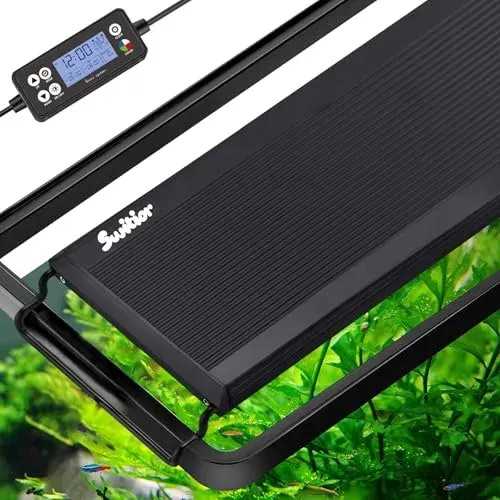 Rampe LED programmable Switior 26 W pour aquarium 76-91 cm