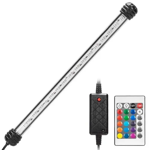 Rampe LED RGB Nobleza 3W avec télécommande, 30 cm