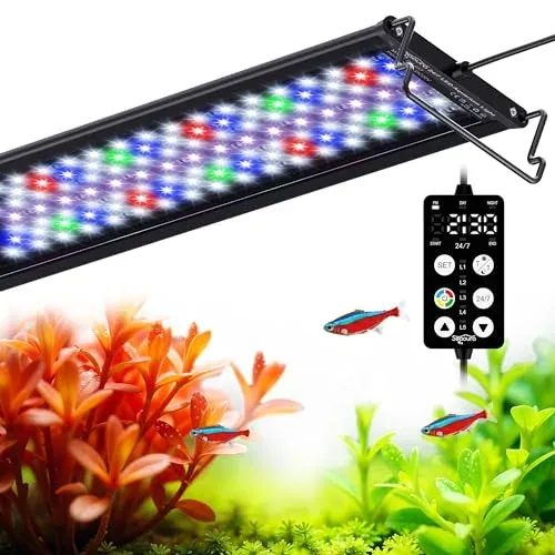Rampe LED SEAOURA spectre complet pour aquarium 30-45 cm
