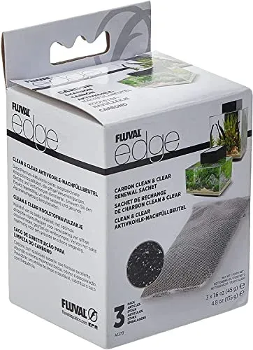Recharges charbon Fluval Edge, lot de 3
