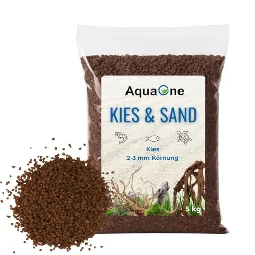 Sable AquaOne 5 kg pour fond d'aquarium eau douce et mer