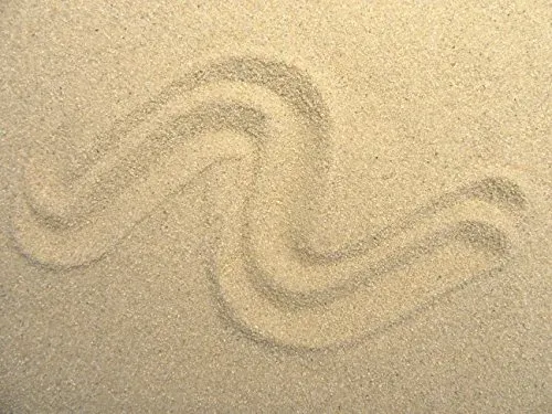 Sable d'aquarium beige naturel grain 0,4 à 0,8 mm