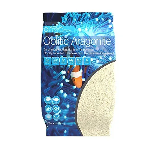 Sable aragonite Aquanatural 4,53 kg pour bac récifal