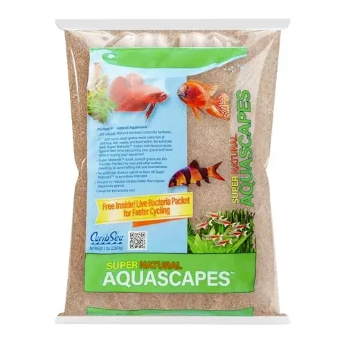 Sable Carib Sea Super Naturals Sunset Gold 9 kg pour bac d'eau douce