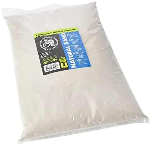 Sable naturel Komodo 5 kg pour aménager le bac