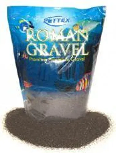 Sable noir Pettex Roman Gravier 2 kg pour aquarium
