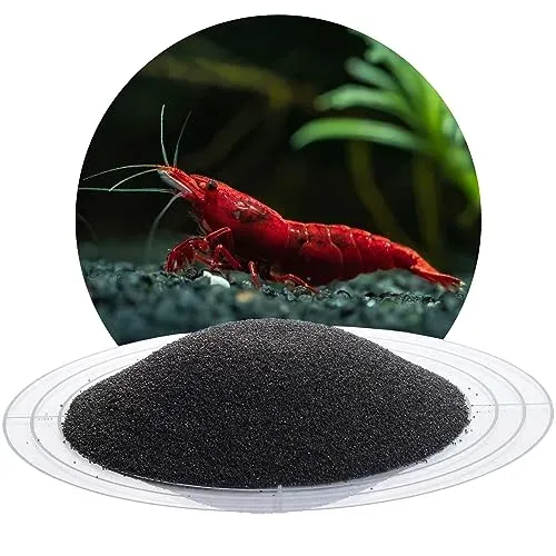 Sable noir Schicker 10 kg pour aquarium eau douce et mer
