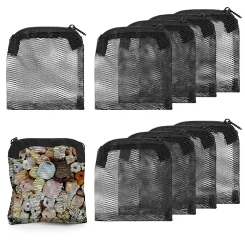 Lot de 10 sacs en maille fine Tucnoeu pour média filtrant