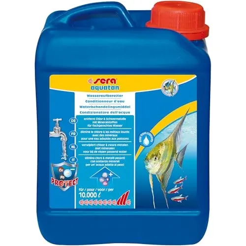 Sera Aquatan 2,5 l : conditionneur d'eau pour aquarium