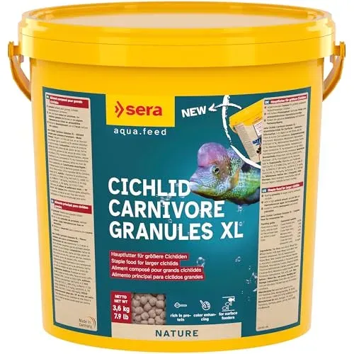 Granulés XL Sera Cichlid Carnivore pour grands cichlidés