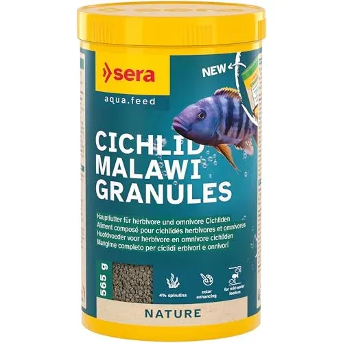 Sera Cichlid Malawi Granulés pour petits cichlidés herbivores