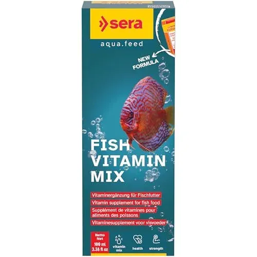 Sera Fishtamin complément vitaminé pour poissons