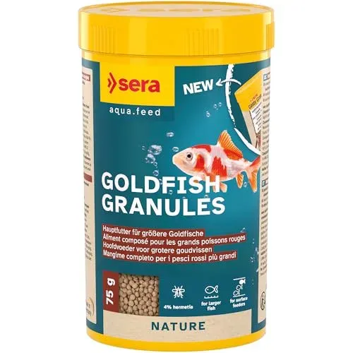Sera Goldfish Granules : granulés flottants pour poissons rouges