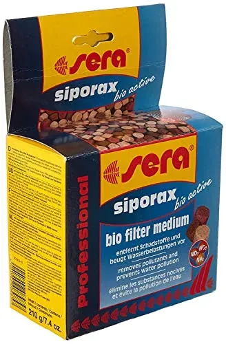 Sera Siporax Bio Active 210 g, masse filtrante biologique