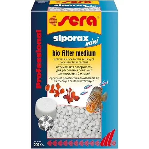 Sera Siporax Mini média biologique 270 g