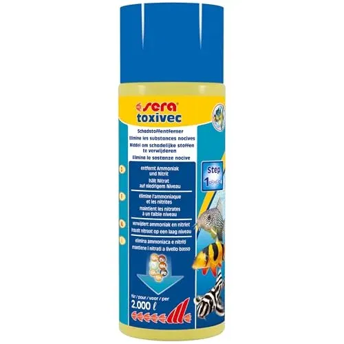 Sera Toxivec 500 ml : traitement d'urgence anti ammoniaque
