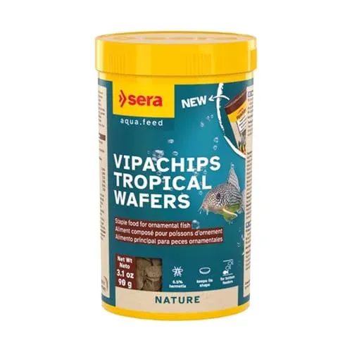 Sera Vipachips Wafers : chips coulantes pour poissons de fond