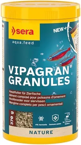 Sera Vipagran Granulés 1 L : aliment pour poissons d'ornement