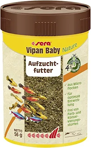 Sera Vipan Baby micro flocons pour jeunes poissons