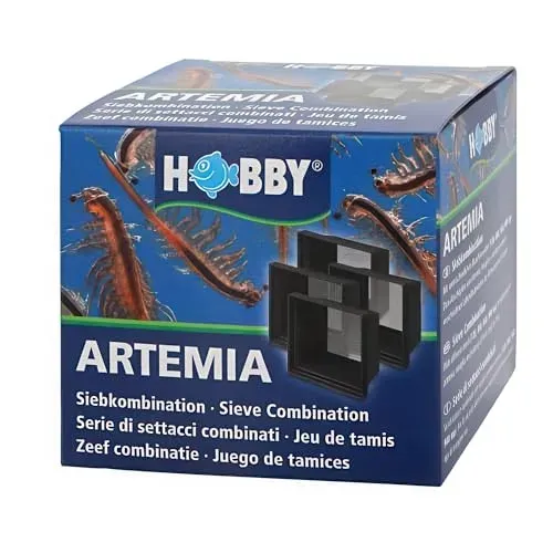 Set de 4 tamis Hobby pour artémias et aliments vivants