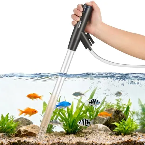 Siphon aspirateur de gravier SOUSLOW pour bac de 10 à 200 l