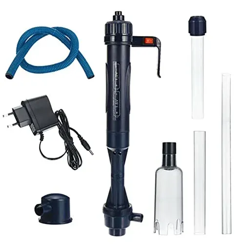 Pompe de nettoyage Alnicov à siphon électrique pour aquarium