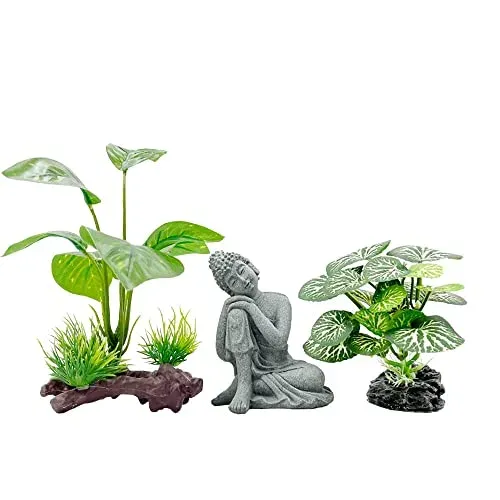 Smoothedo-Pets décor Bouddha pour aquarium Betta