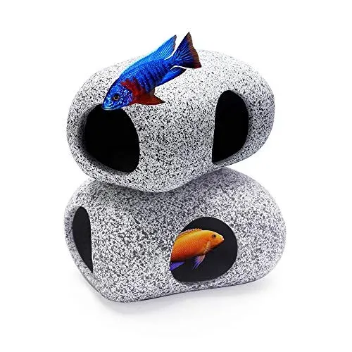 SpringSmart roches cachettes en céramique pour betta