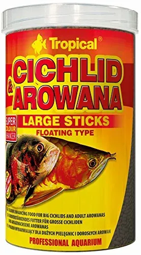 Sticks Tropical Cichlid & Arowana Large 300 g grands poissons