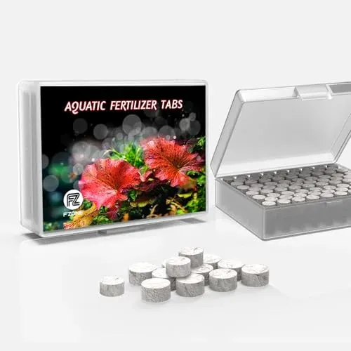 Tablettes d'engrais racinaire FZONE, 50 pièces pour aquarium