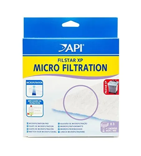 Tampons de microfiltration API Filstar XP (lot de 3)