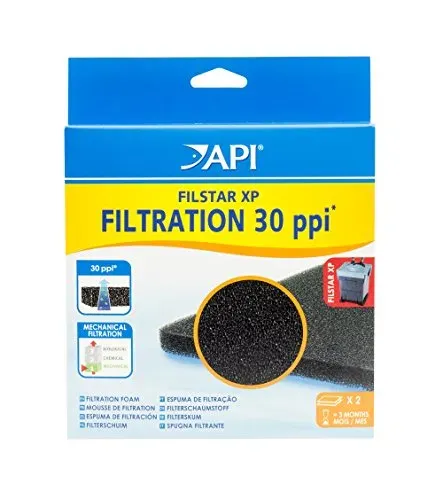 Tampons de mousse API Rena Filstar XP 30 ppi, lot de 2