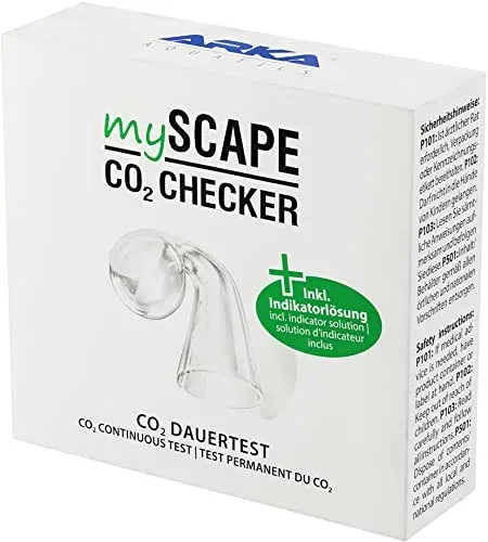 Test CO2 permanent ARKA myScape Drop Checker verre 15 ml
