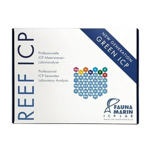 Test ICP Fauna Marin pour analyse complète de l'eau de mer